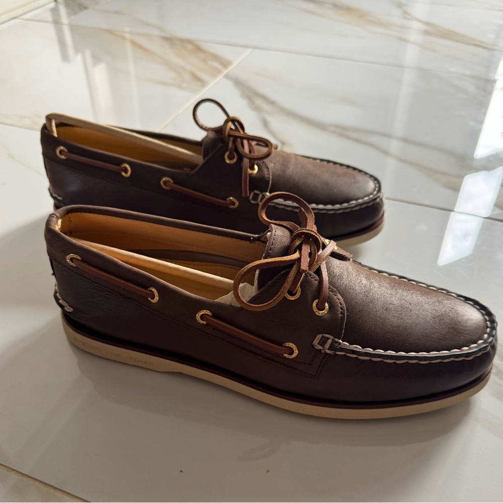 Sperry Gold Cup Authentic Original Boat Shoe in Brown